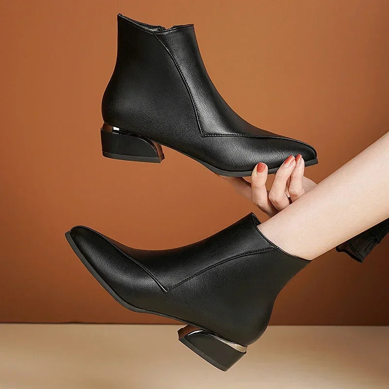 Chic Orthopedic Boots with Unique Design
