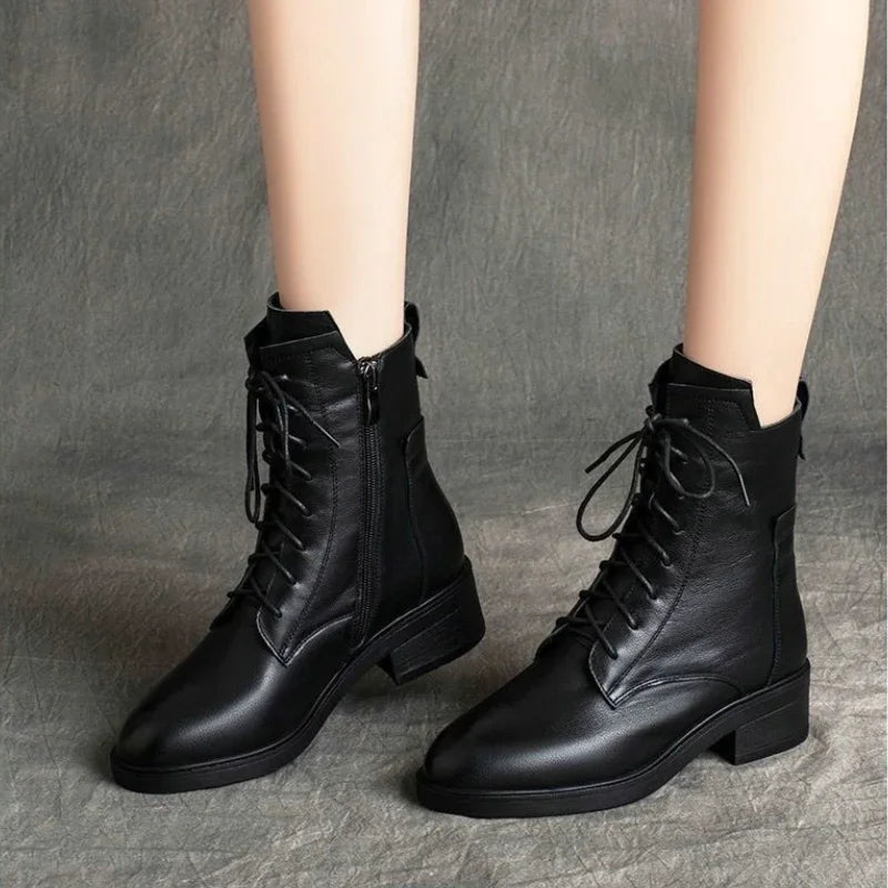 Chic Orthopedic Boots with Unique Design