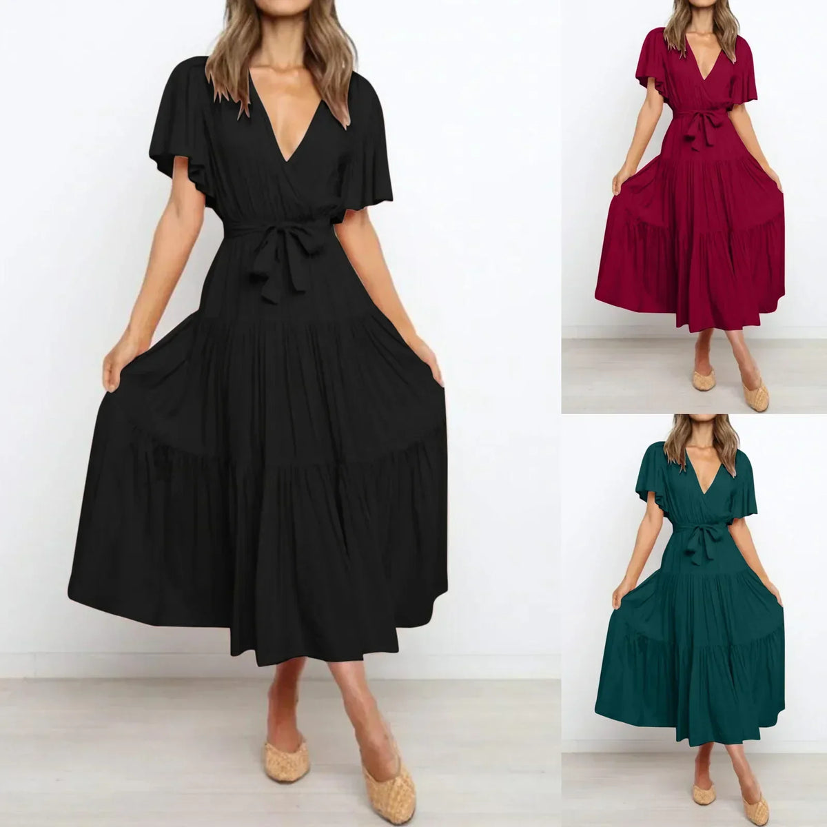 Classic Vintage Dress with a Flattering Fit