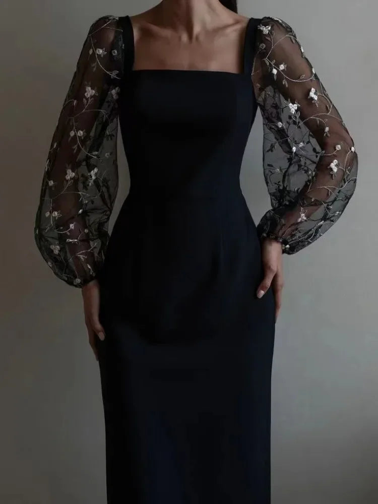 A Vintage Style Dress with Delicate Timeless Details