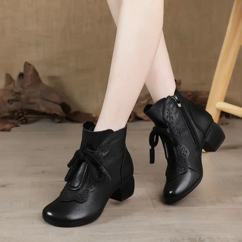 Chic Orthopedic Boots with Unique Design