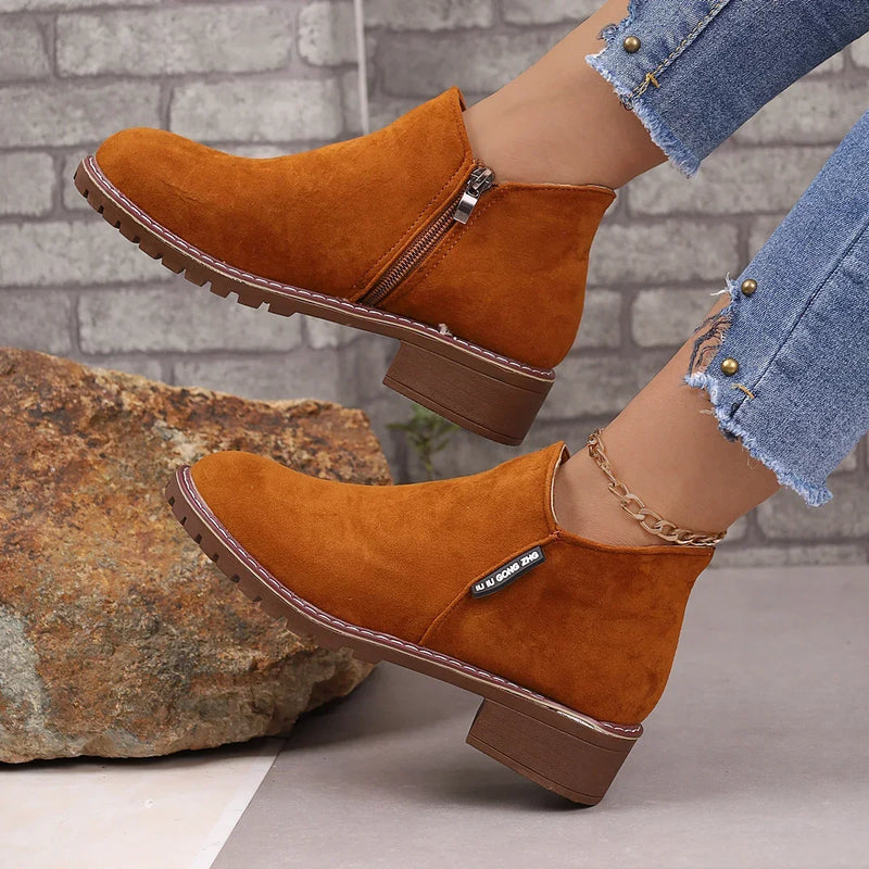 Chic Orthopedic Boots with Unique Design