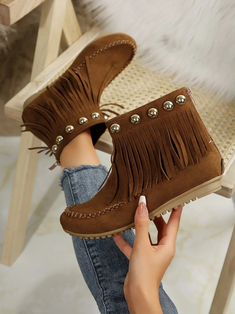 Chic Orthopedic Boots with Unique Design