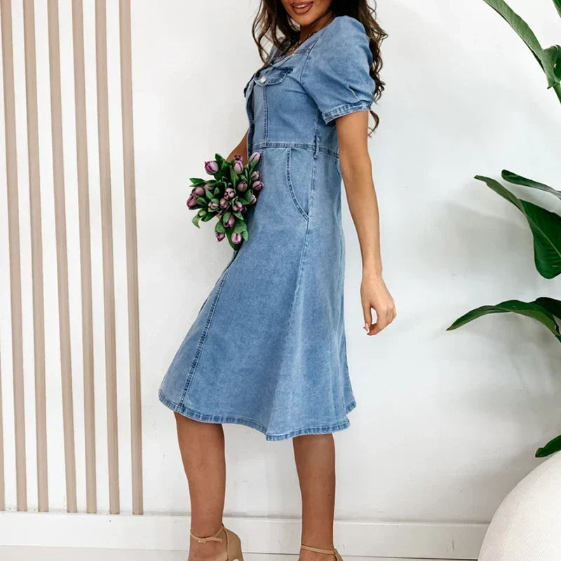 A Vintage Style Dress with Delicate Timeless Details