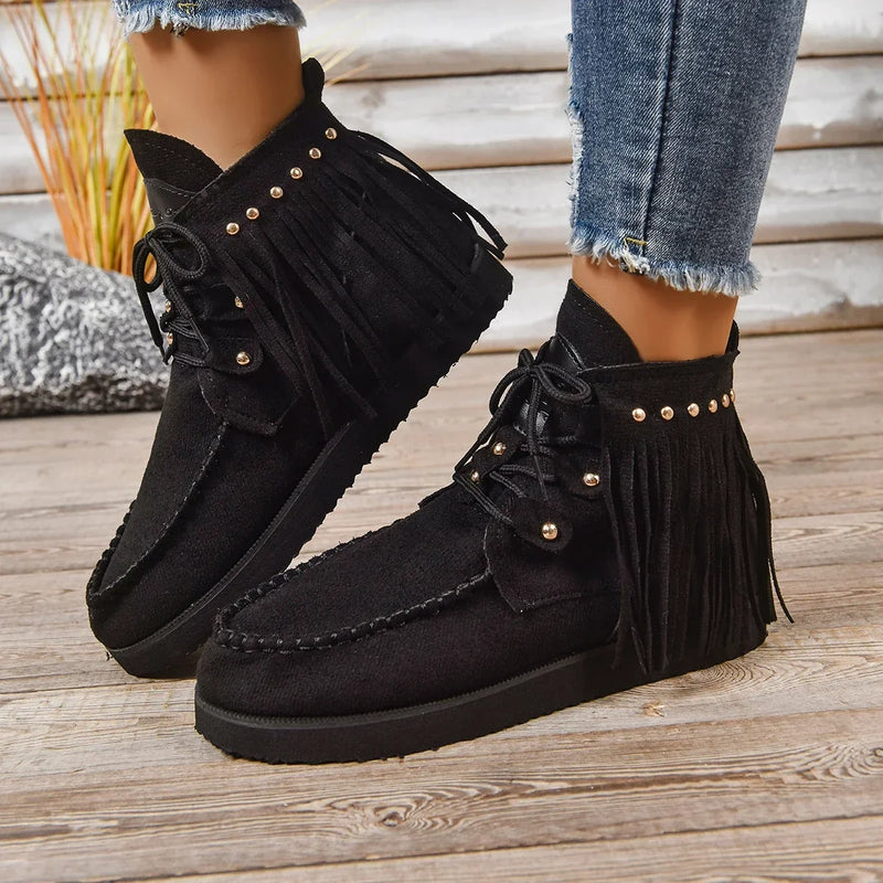 Classic Orthopedic Boots with Timeless Style