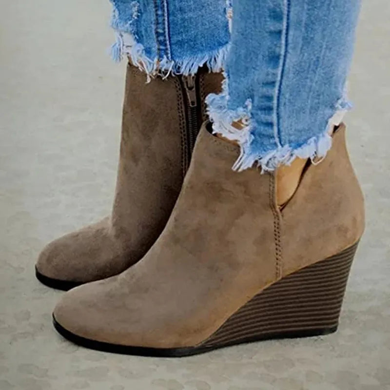 Classic Orthopedic Boots with Timeless Style