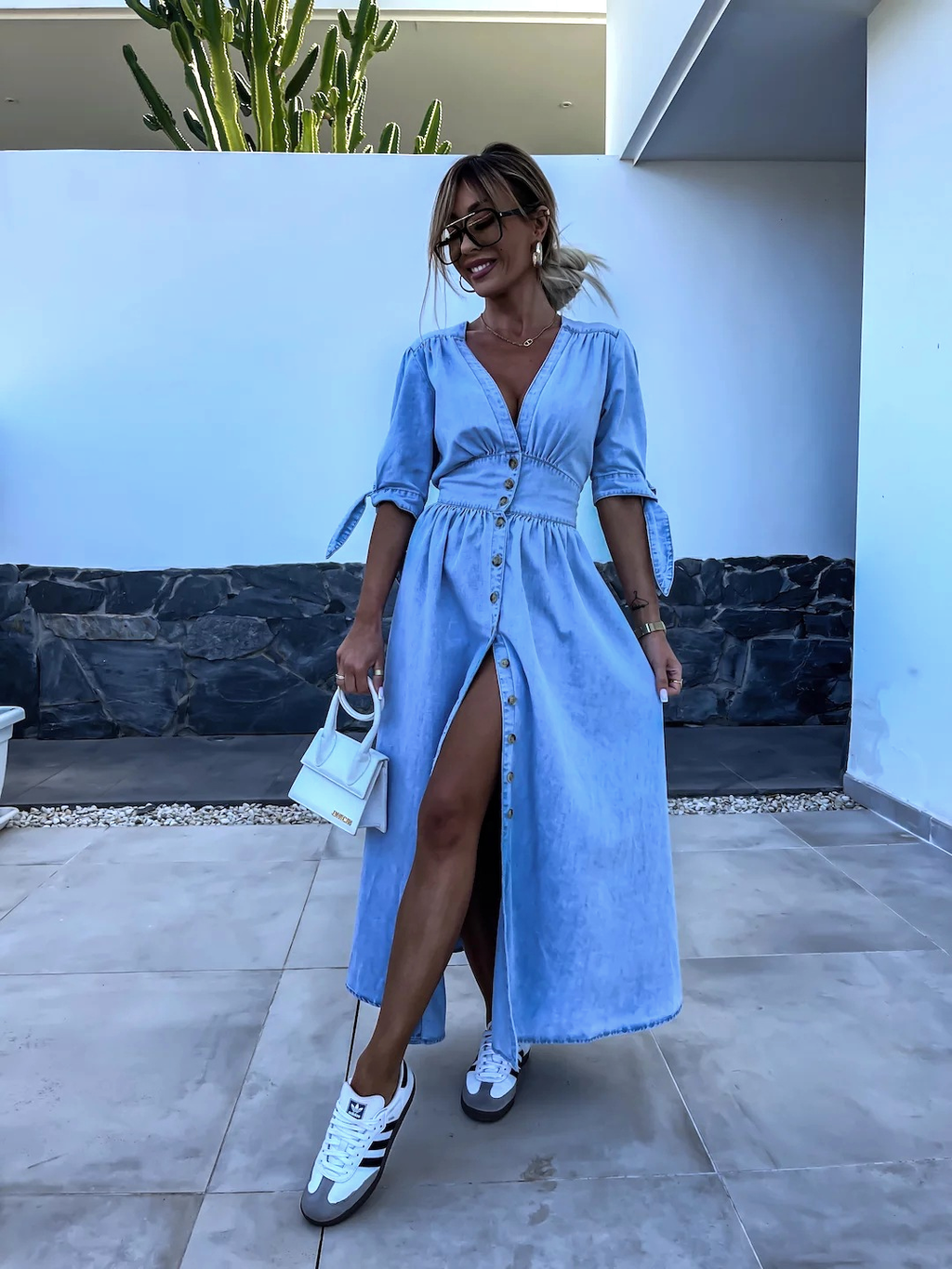 A Vintage Style Dress with Delicate Timeless Details