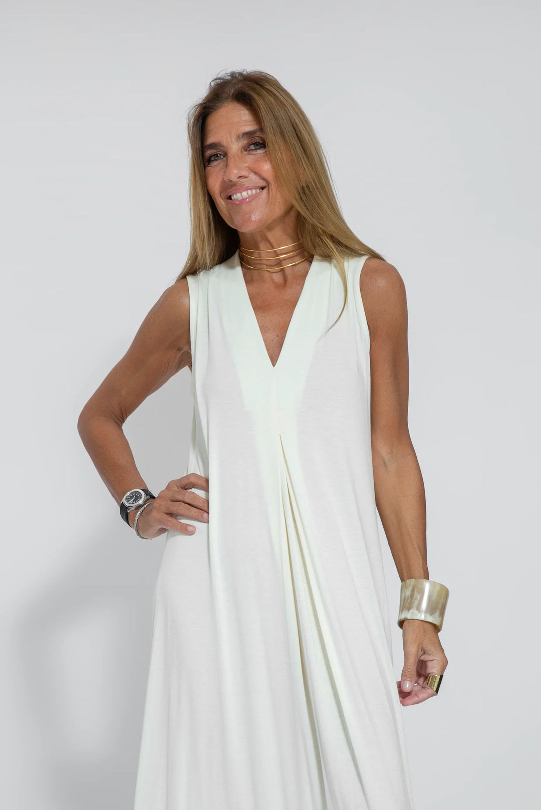 A Vintage Style Dress with Delicate Timeless Details