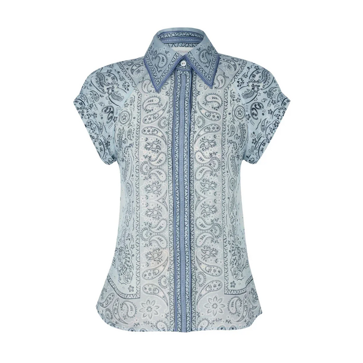 A Vintage Style Blouse with Delicate Timeless Details