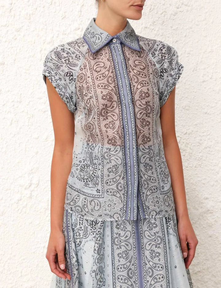 A Vintage Style Blouse with Delicate Timeless Details