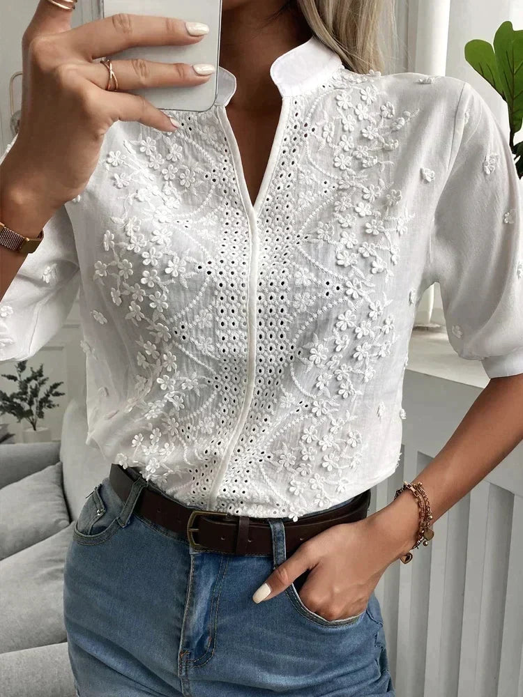 Beautifully Balanced Blouse with Timeless Character
