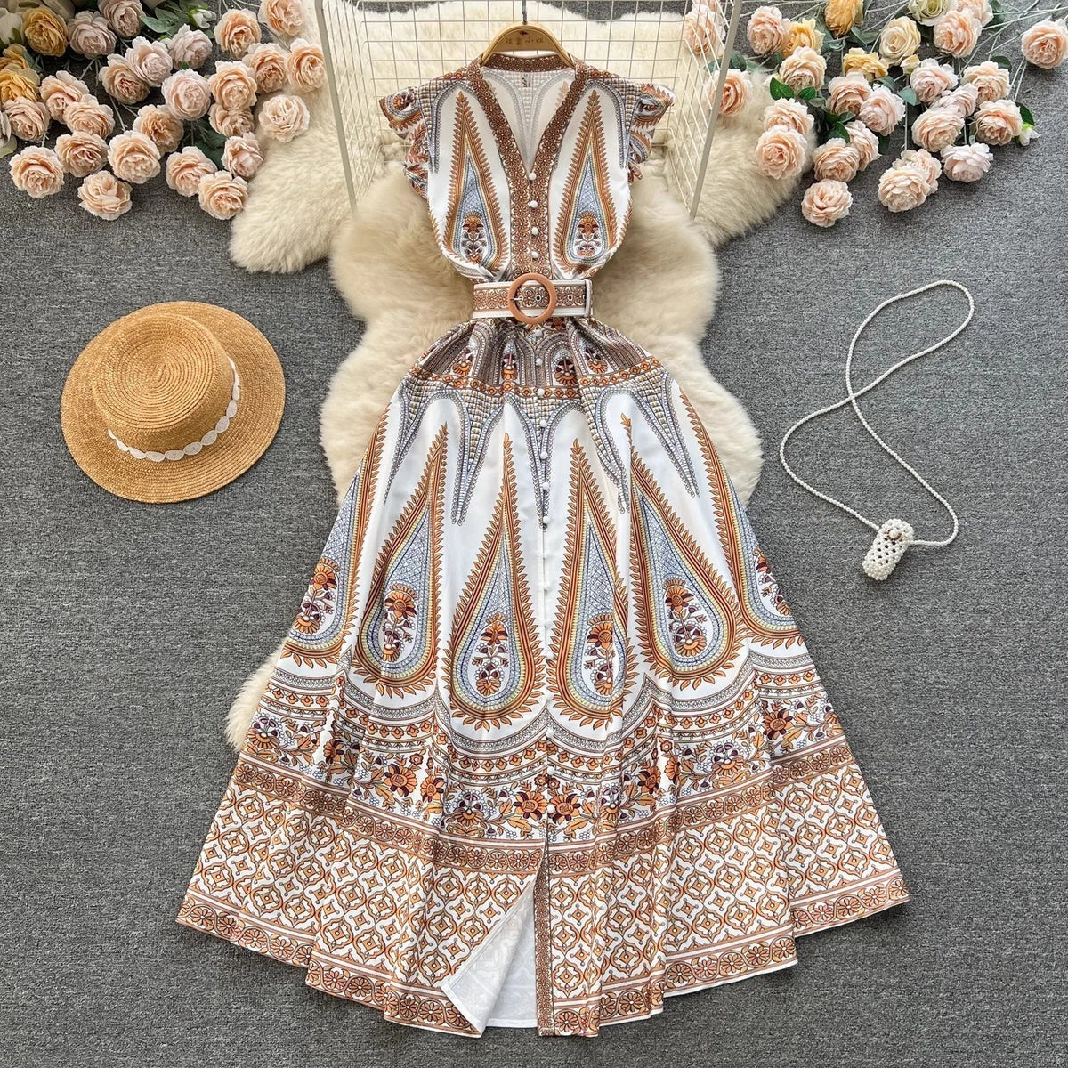 Beautifully Finished Dress in a Timeless Design