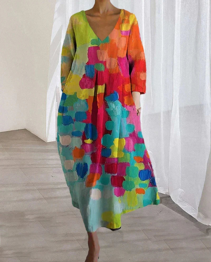 Classic Vintage Dress with a Flattering Fit