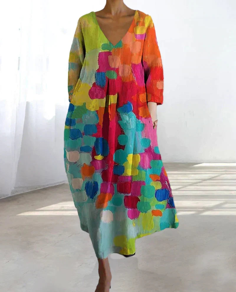 Classic Vintage Dress with a Flattering Fit