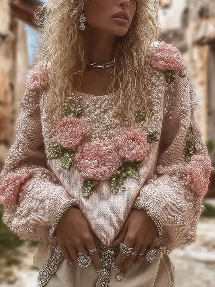 Gracefully Designed Sweater
