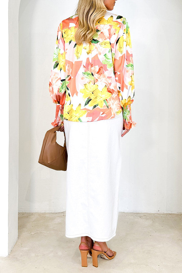 Well Tailored Shirt with a Graceful Silhouette