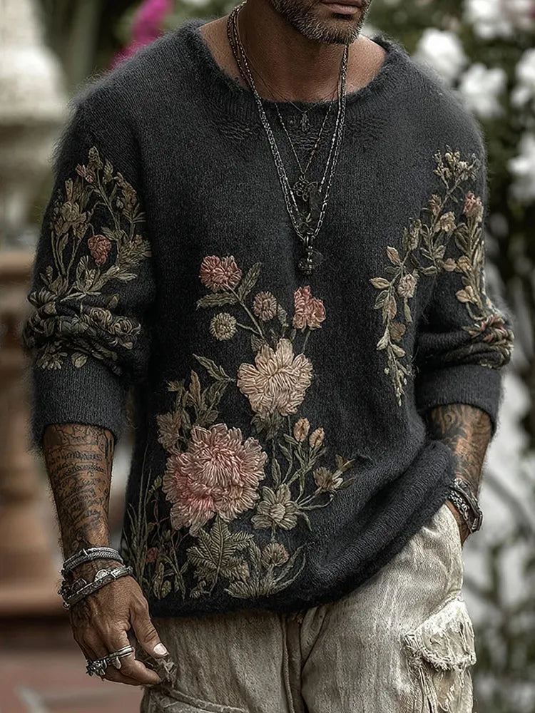 Gracefully Designed Sweater