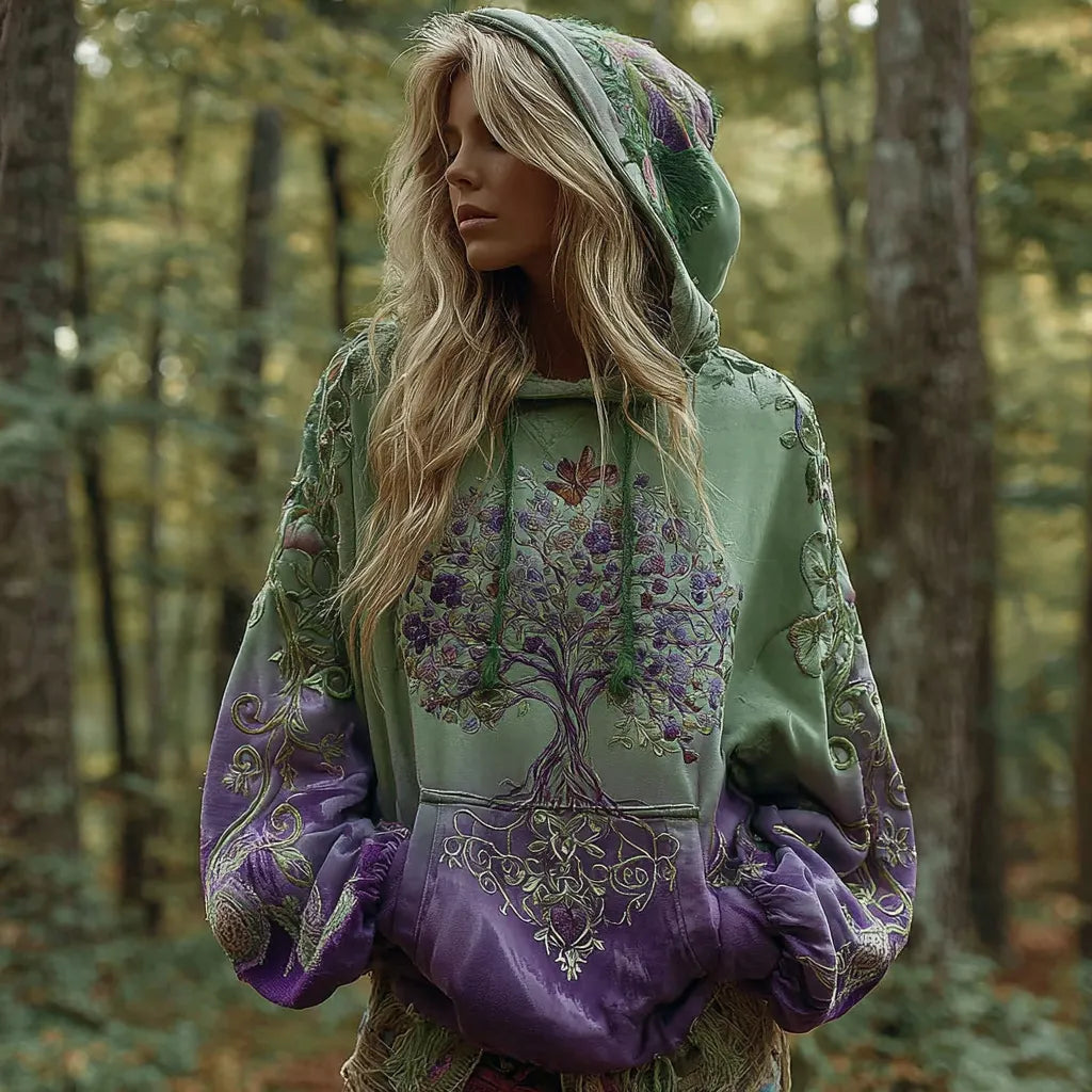 Purple green