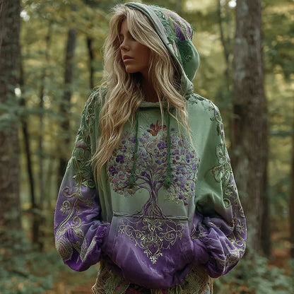 Purple green