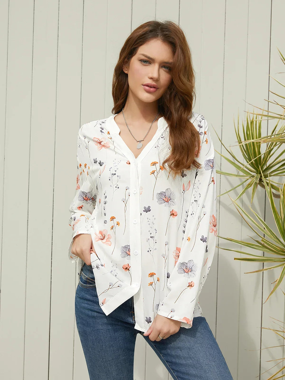 Gracefully Styled Blouse for Any Occasion