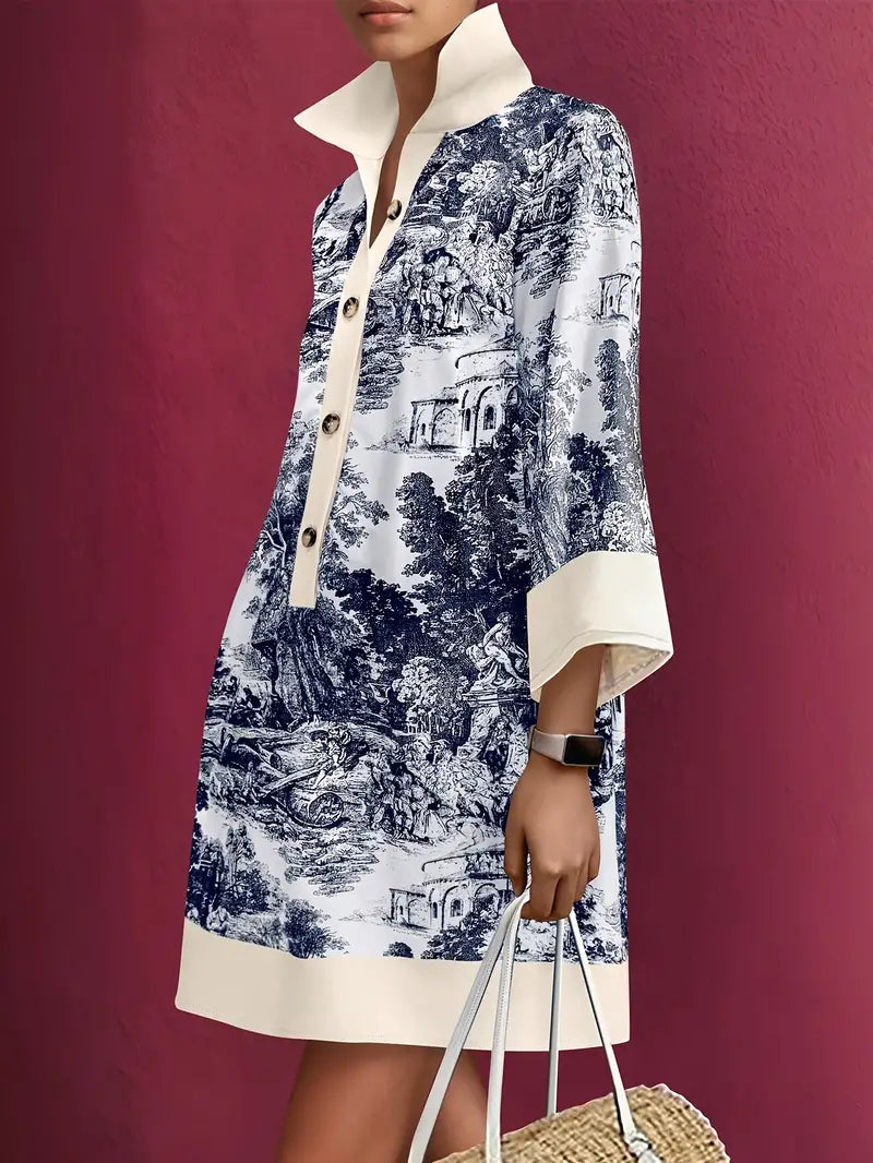 Well Tailored Dress with a Graceful Silhouette