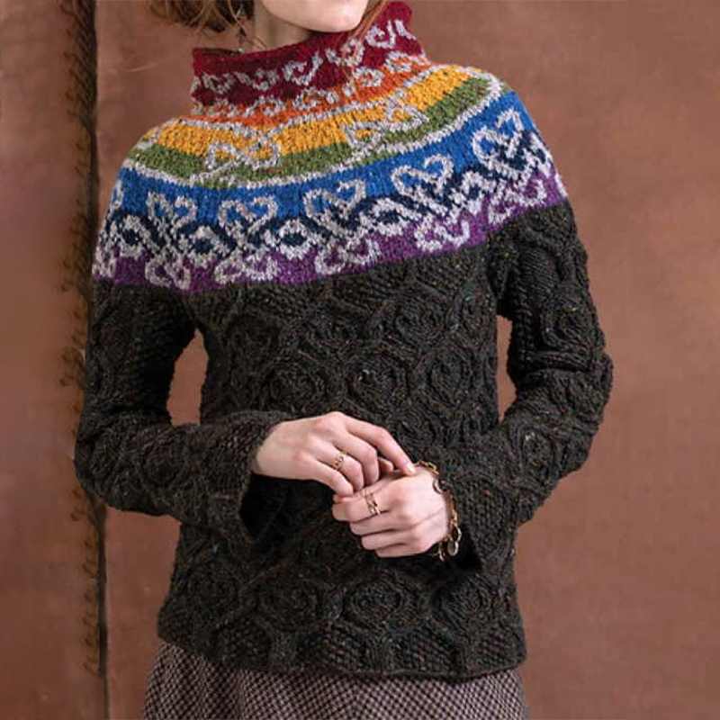 Gracefully Designed Sweater