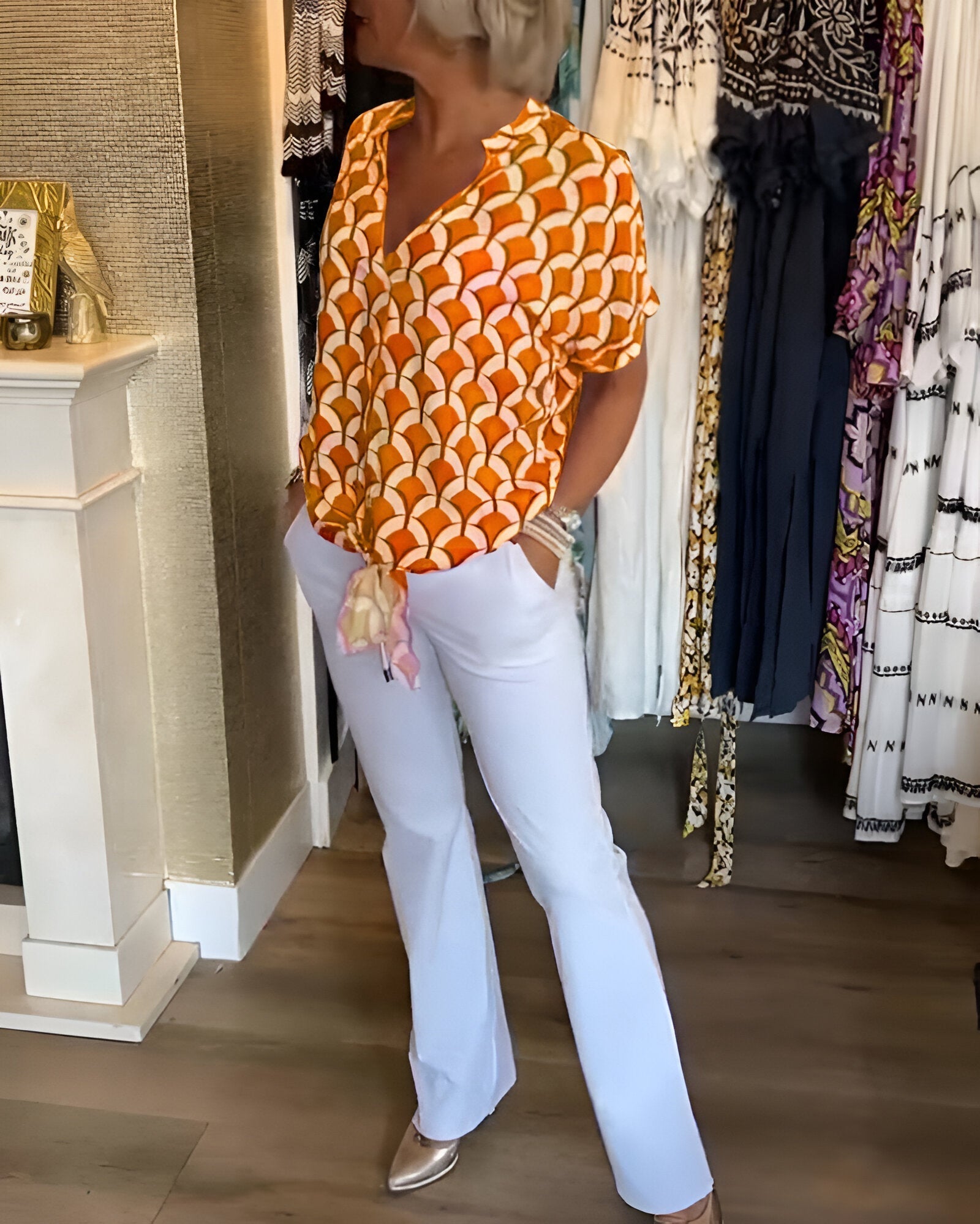 Classic Vintage Shirt with a Flattering Fit