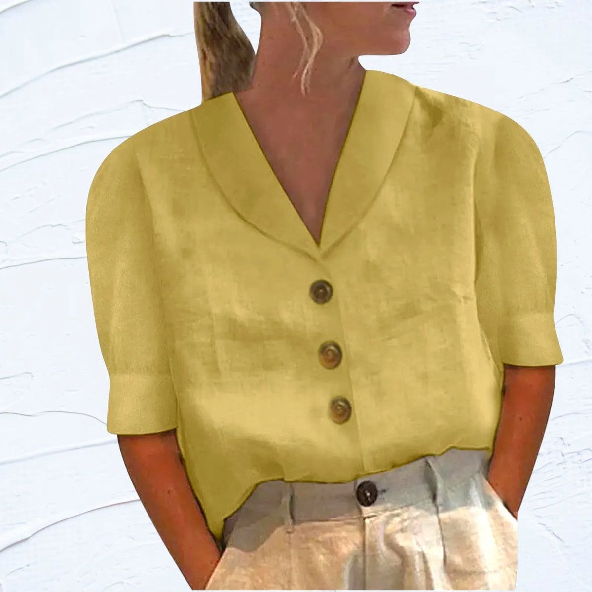 A Vintage Style Shirt with Delicate Timeless Details