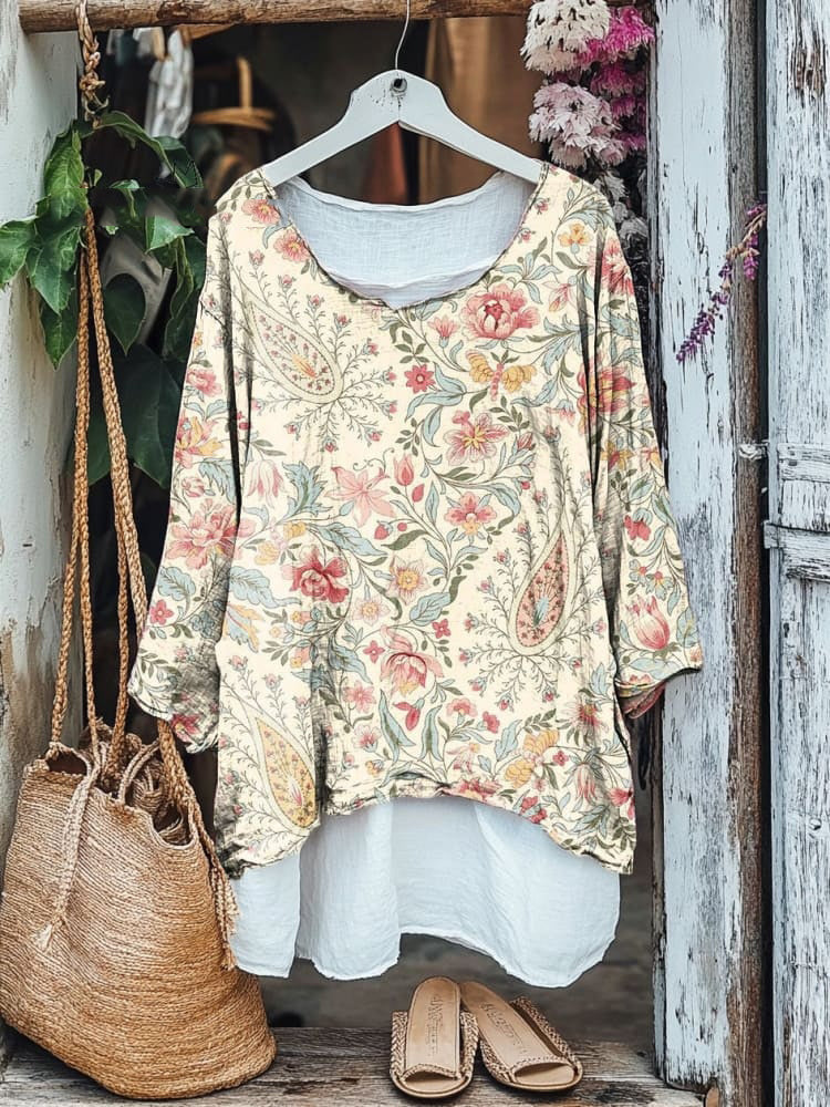 Timeless Vintage Style Blouse