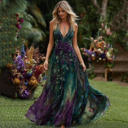 Purple green