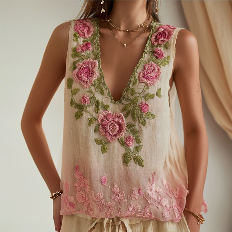 Timeless Vintage Style Top