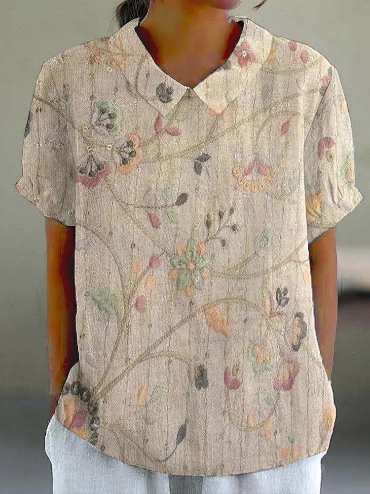 Timeless Vintage Style Blouse