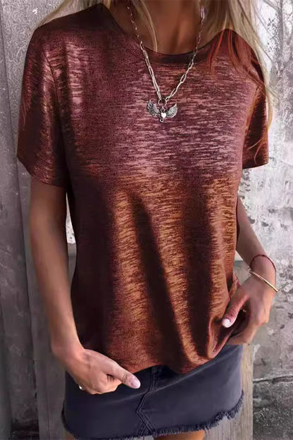 Well Tailored T-Shirt with a Graceful Silhouette