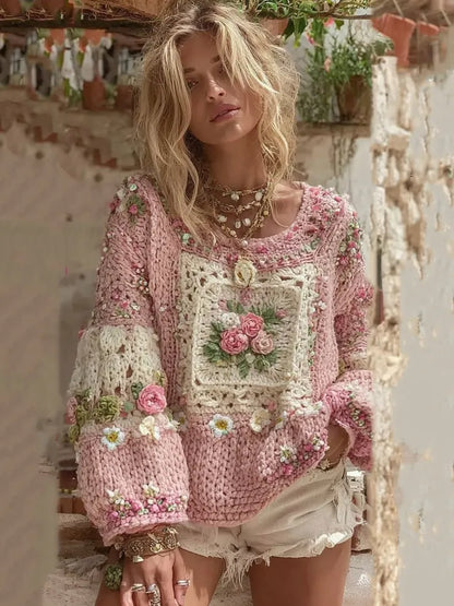 Gracefully Designed Sweater