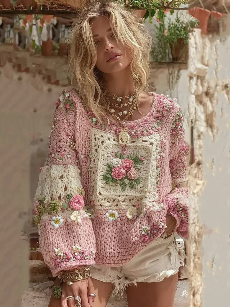 Gracefully Designed Sweater