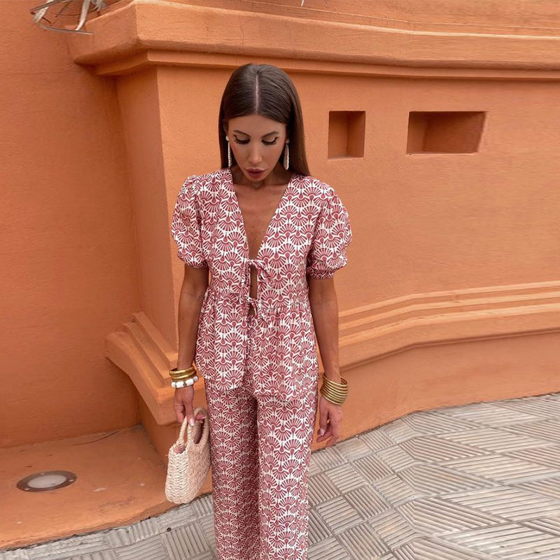 A Vintage Style Trousers with Delicate Timeless Details