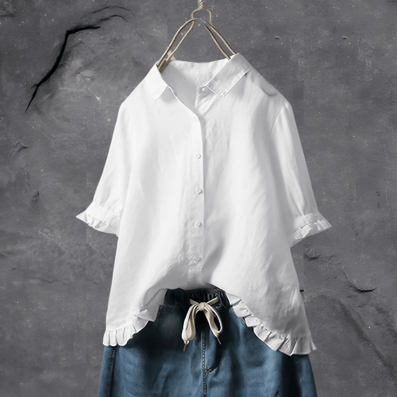 A Vintage Style Shirt with Delicate Timeless Details