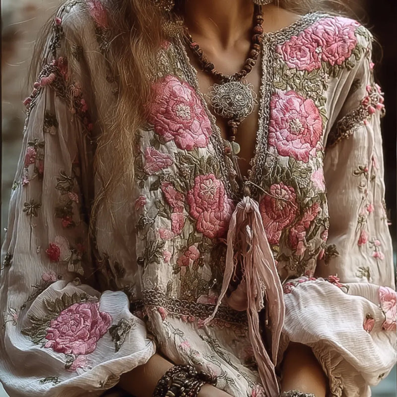 Timeless Vintage Style Top