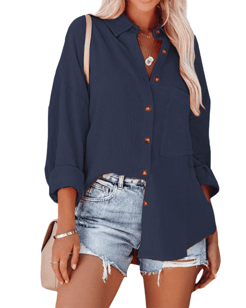 Well Tailored Shirt with a Graceful Silhouette