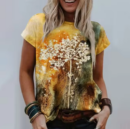 A Vintage Style T-Shirt with Delicate Timeless Details