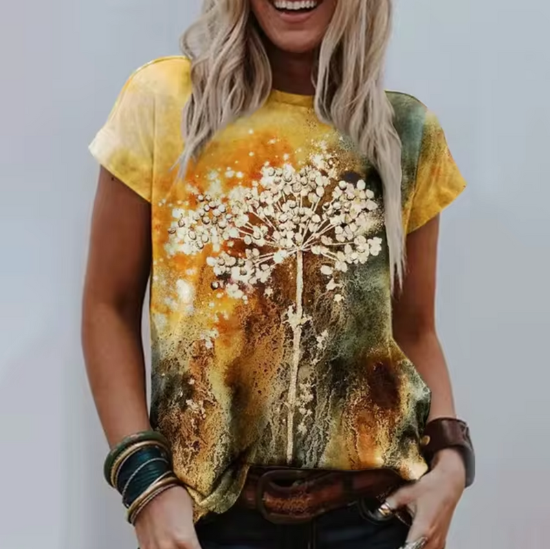A Vintage Style T-Shirt with Delicate Timeless Details