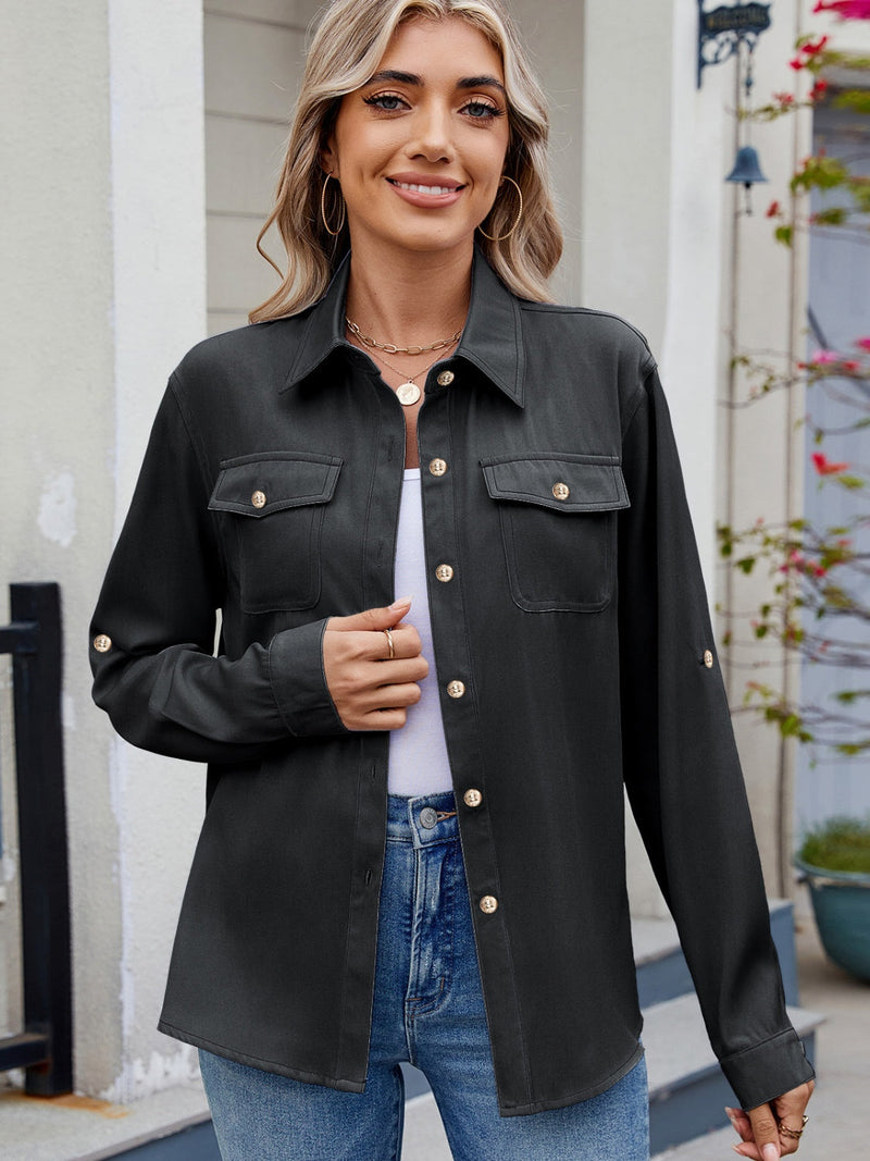 Well Tailored Shirt with a Graceful Silhouette