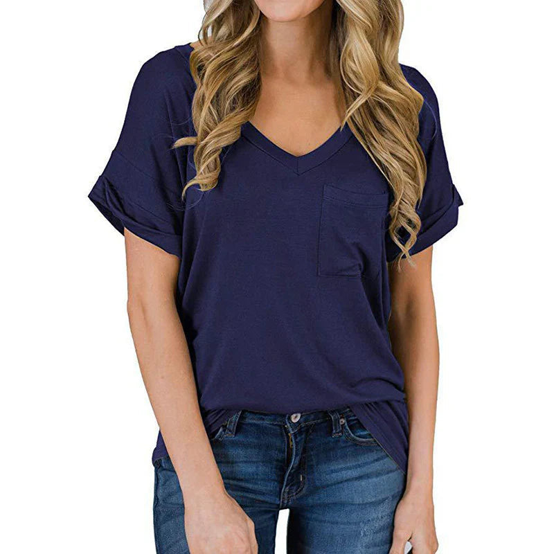 Well Tailored T-Shirt with a Graceful Silhouette