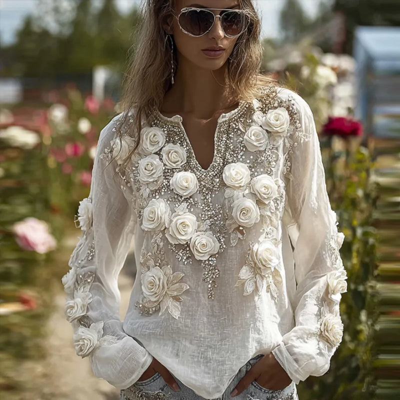 Timeless Vintage Style Top