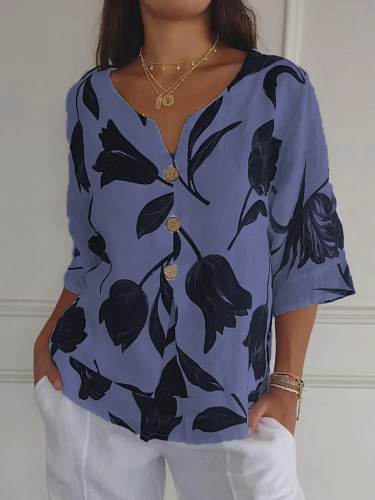 A Vintage Style Shirt with Delicate Timeless Details