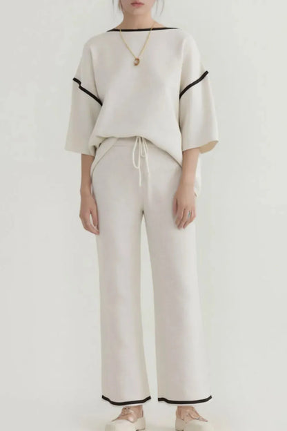 Well Tailored T-Shirt with a Graceful Silhouette