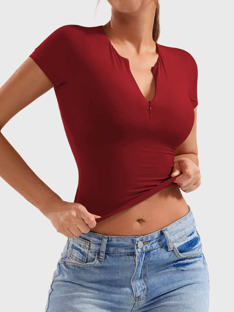 Well Tailored T-Shirt with a Graceful Silhouette