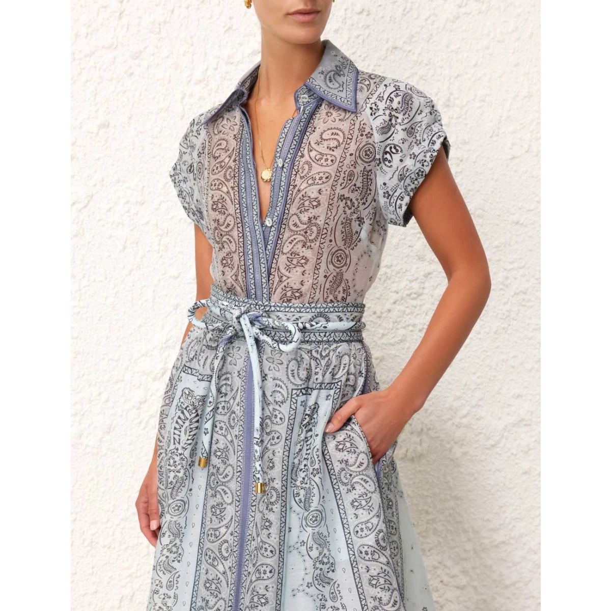A Vintage Style Blouse with Delicate Timeless Details