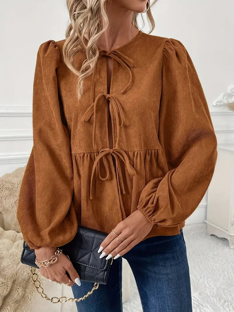 Gracefully Styled Blouse for Any Occasion