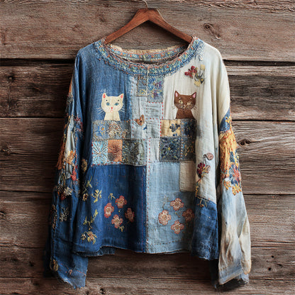 Timeless Vintage Style Top